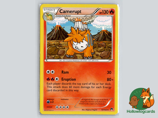 Camerupt (13/122) - BREAKpoint Pokémon Card
