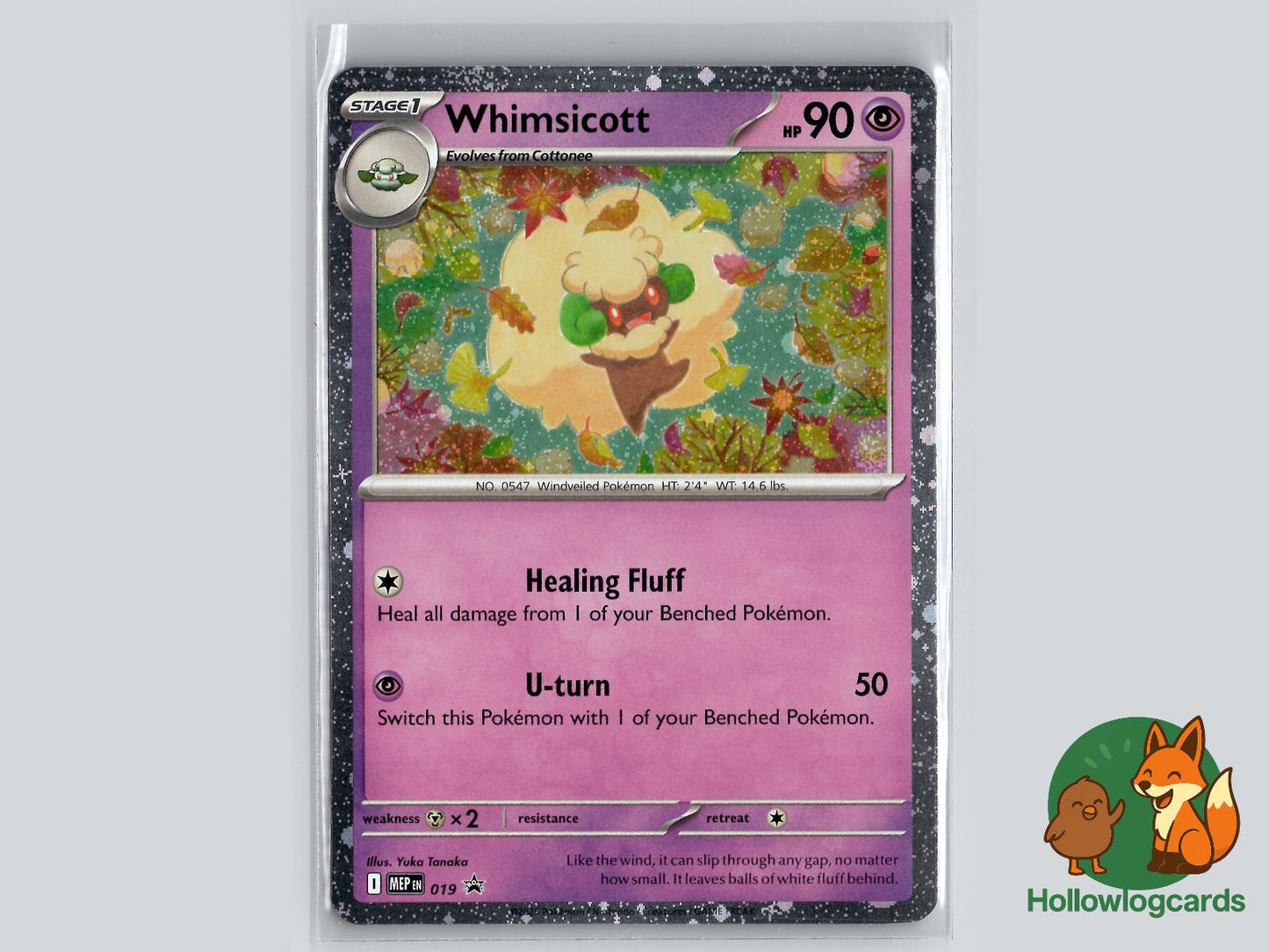 Whimsicott (019) - Mega Evolution Pokémon Card