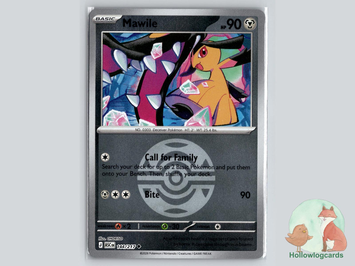Mawile (144/217) Pokémon Card