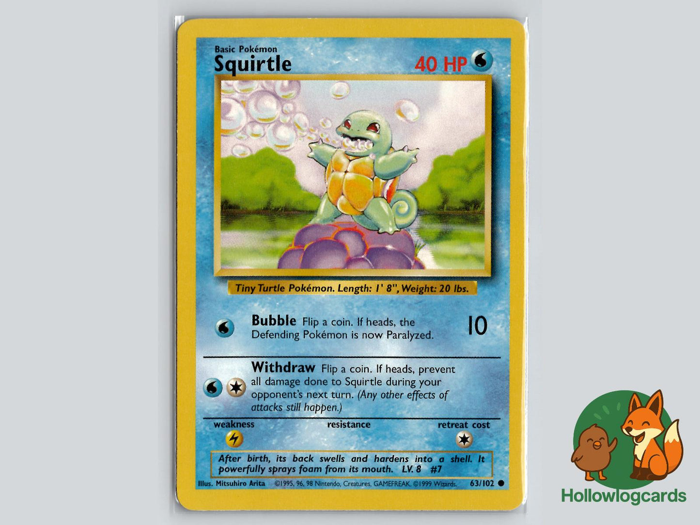 Squirtle (63/102) - Base Pokémon Card