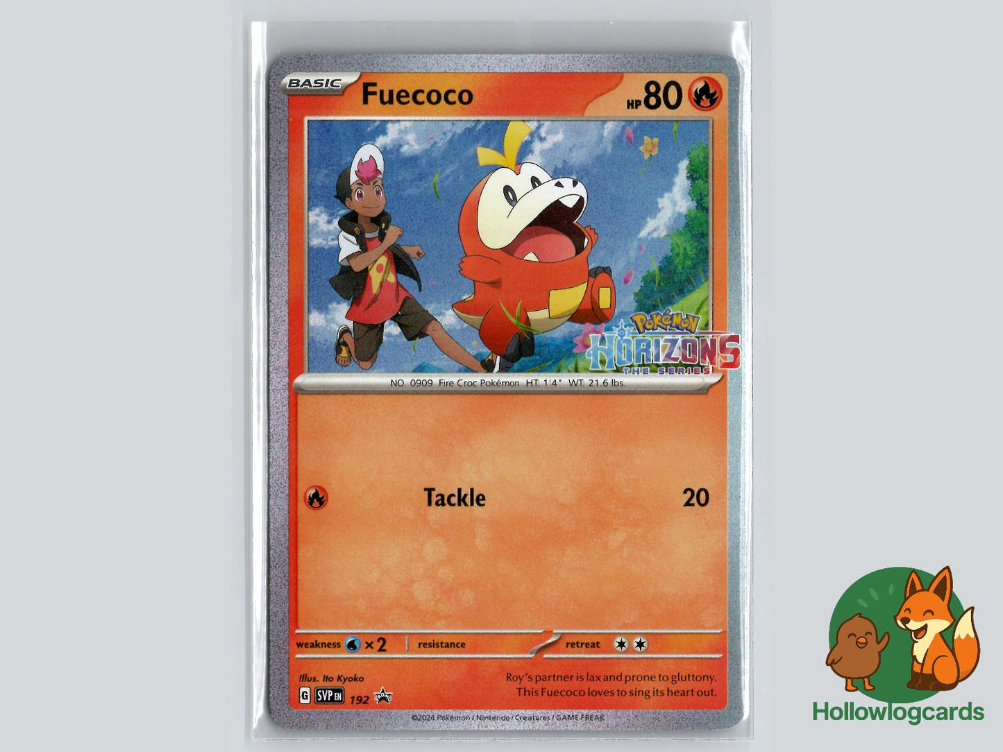 Fuecoco (192) - Scarlet & Violet Pokémon Card