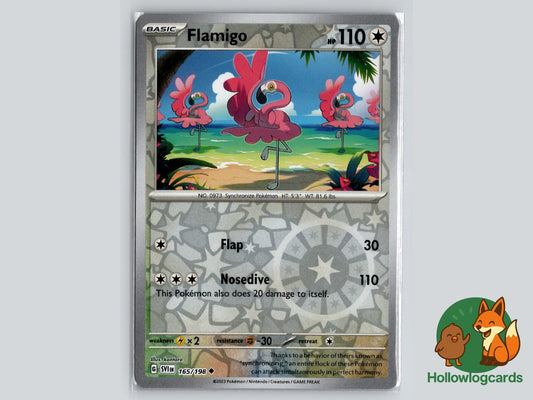 Flamigo (165/198) - Scarlet & Violet Pokémon Card