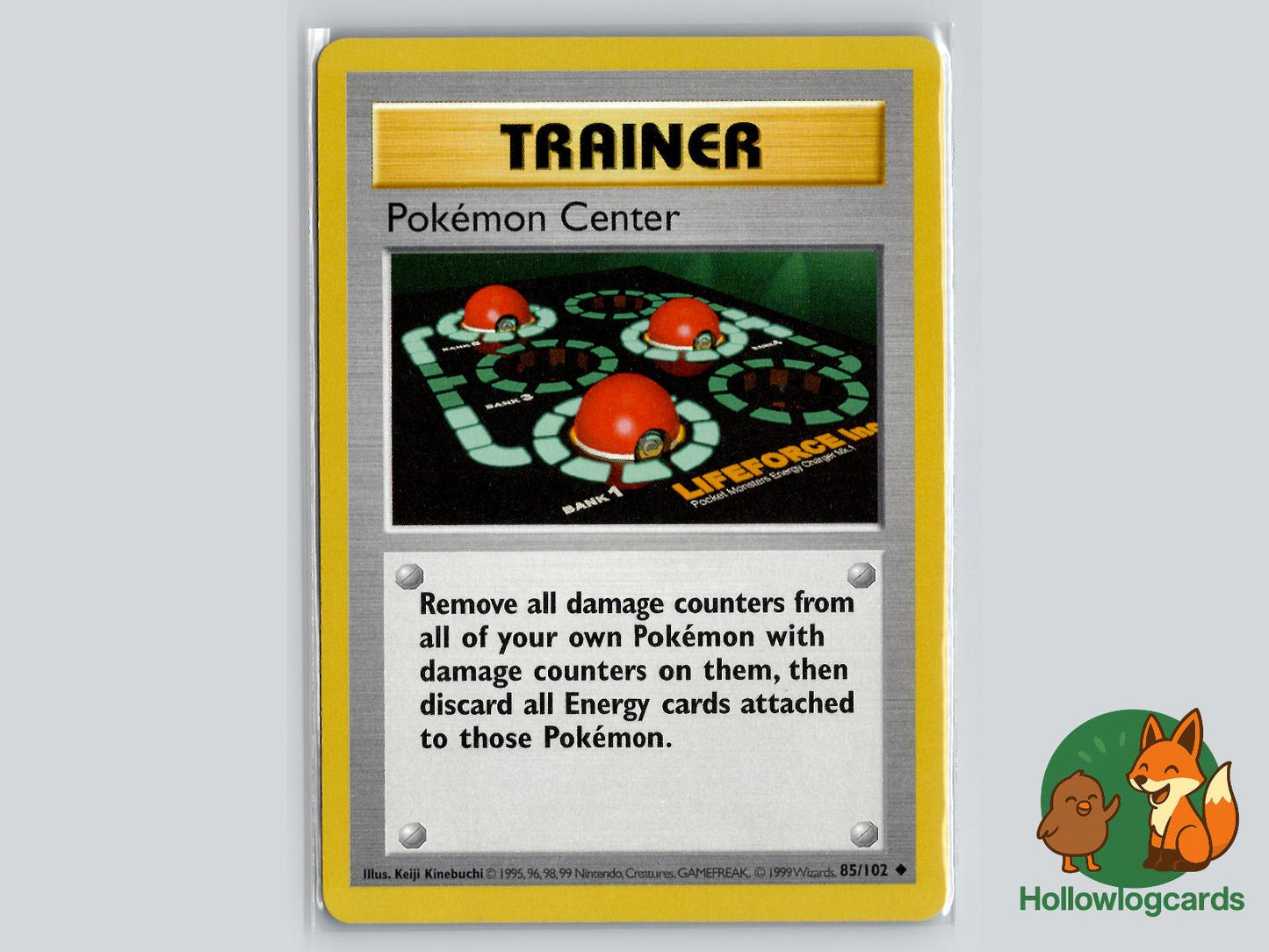 Pokemon Center (85/102) - Base Pokémon Card