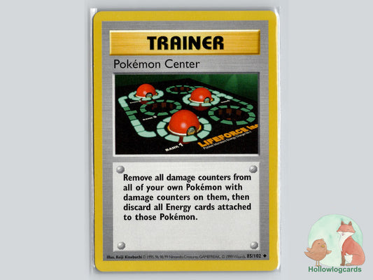 Pokemon Center (85/102) - Base Pokémon Card