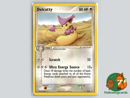 Delcatty (3/10) - EX Trainer Kit Latias Pokémon Card
