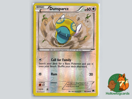 Dunsparce (90/122) - BREAKpoint Pokémon Card