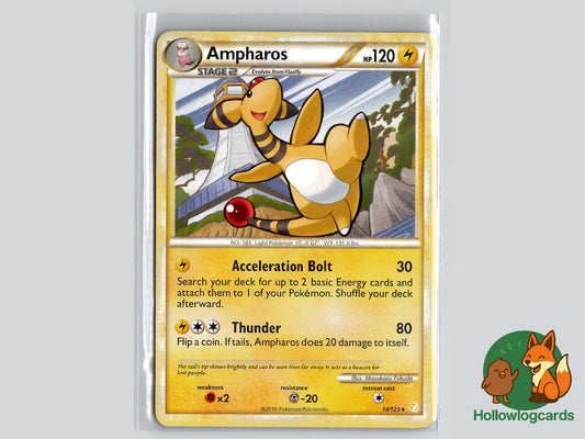 Ampharos (14/123) - HeartGold & SoulSilver Pokémon Card