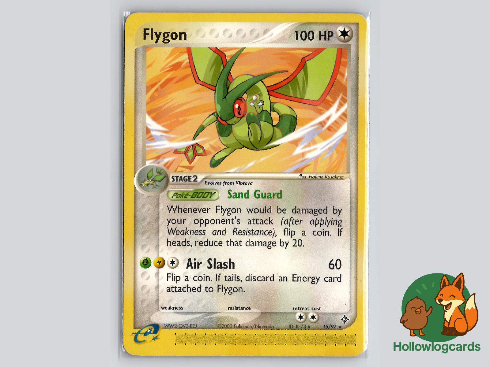 Flygon (15/97) - Dragon Pokémon Card