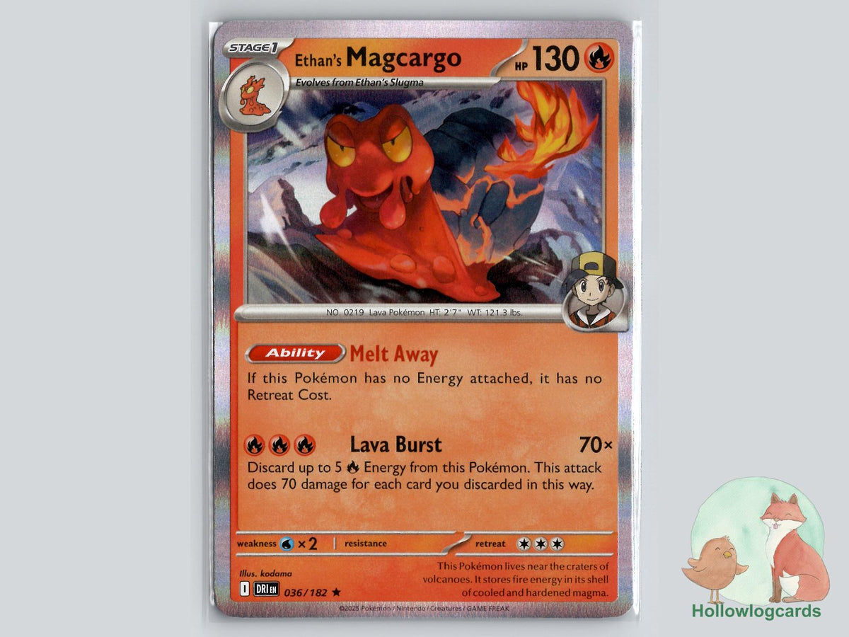 Ethan's Magcargo (036/182) - Destined Rivals Pokémon Card