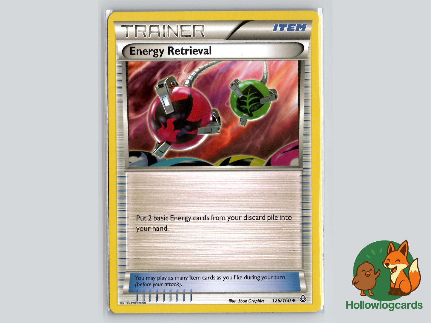Energy Retrieval (126/160) - Primal Clash Pokémon Card