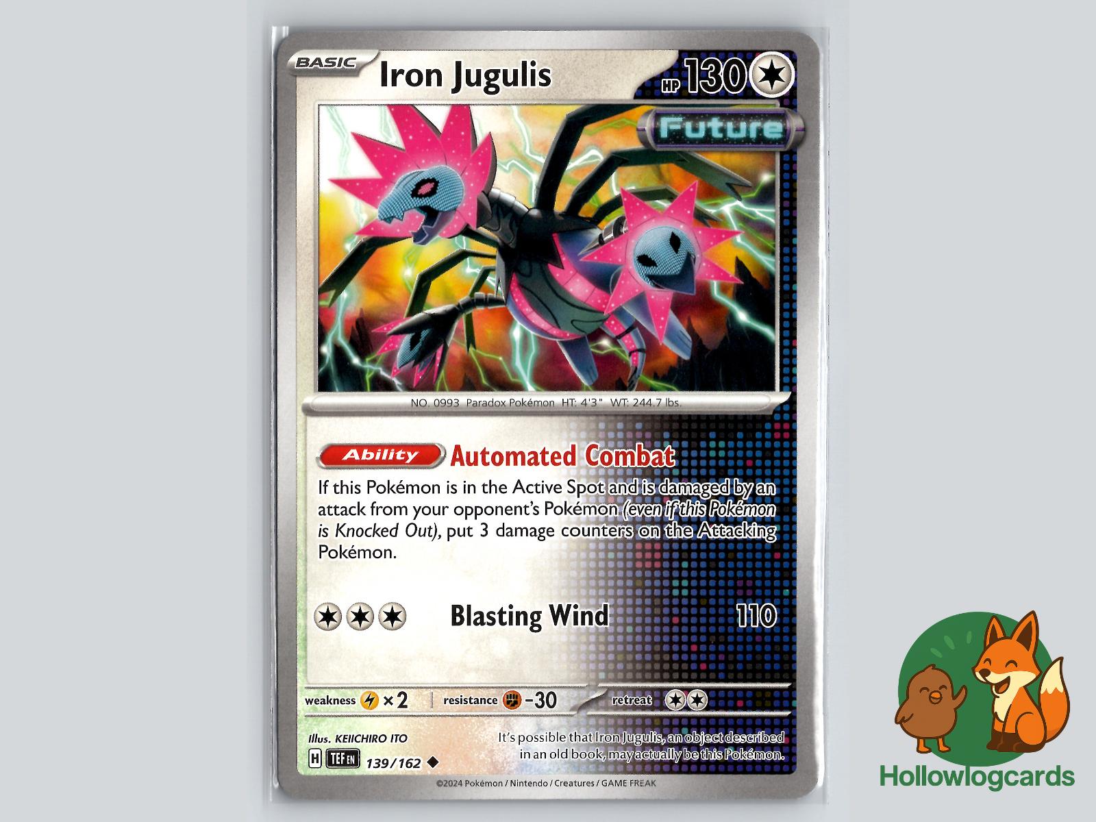 Iron Jugulis (139/162) - Temporal Forces Pokémon Card