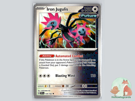 Iron Jugulis (139/162) - Temporal Forces Pokémon Card