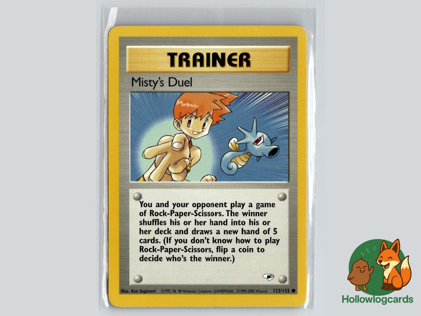 Misty's Duel (123/132) - Gym Heroes Pokémon Card