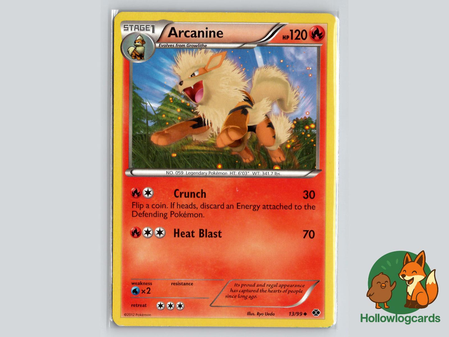 Arcanine (13/99) - Next Destinies Pokémon Card