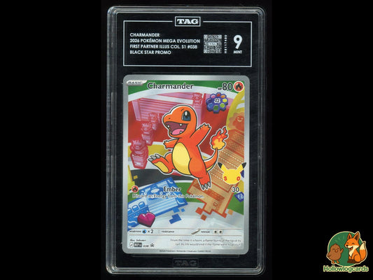 Graded Charmander (038) Pokémon Card