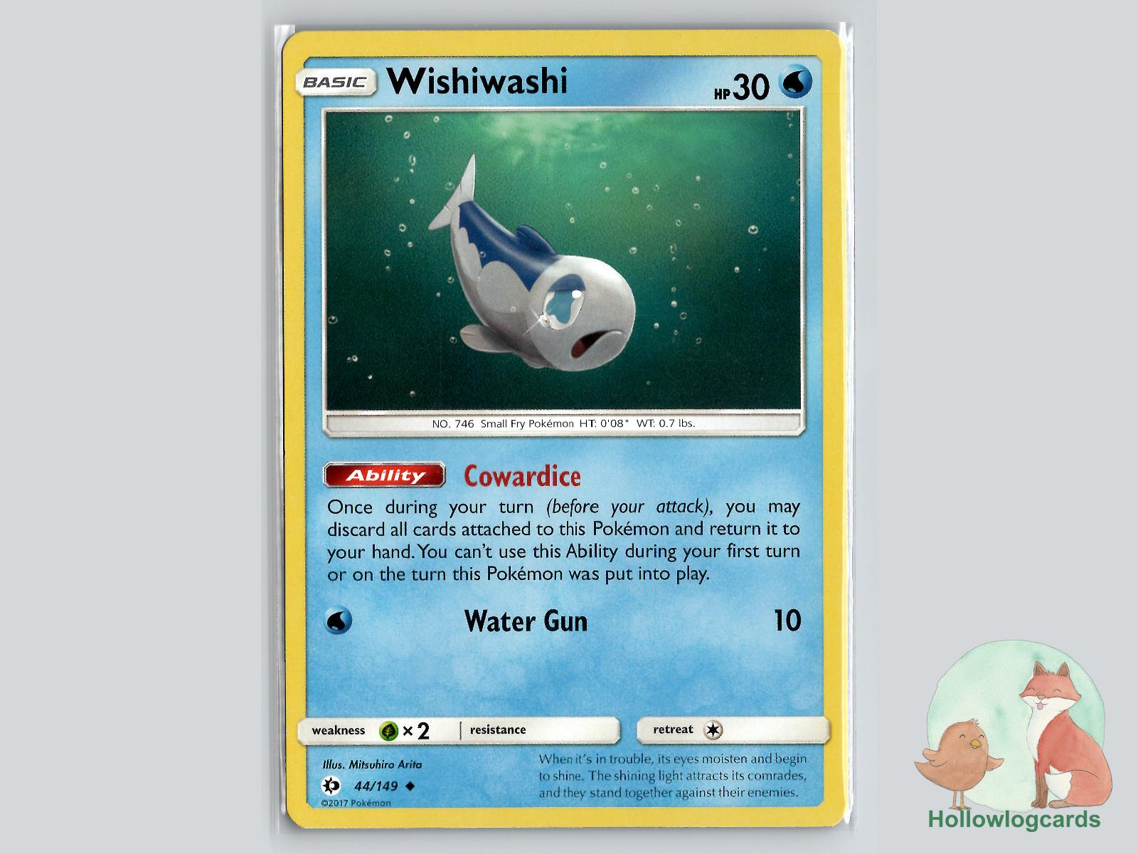 Wishiwashi (44/149) - Base Pokémon Card