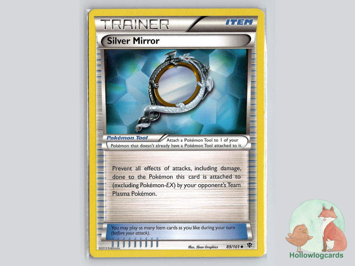Silver Mirror (89/101) - Plasma Blast Pokémon Card