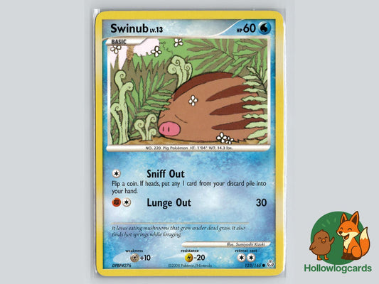 Swinub (123/146) - Legends Awakened Pokémon Card
