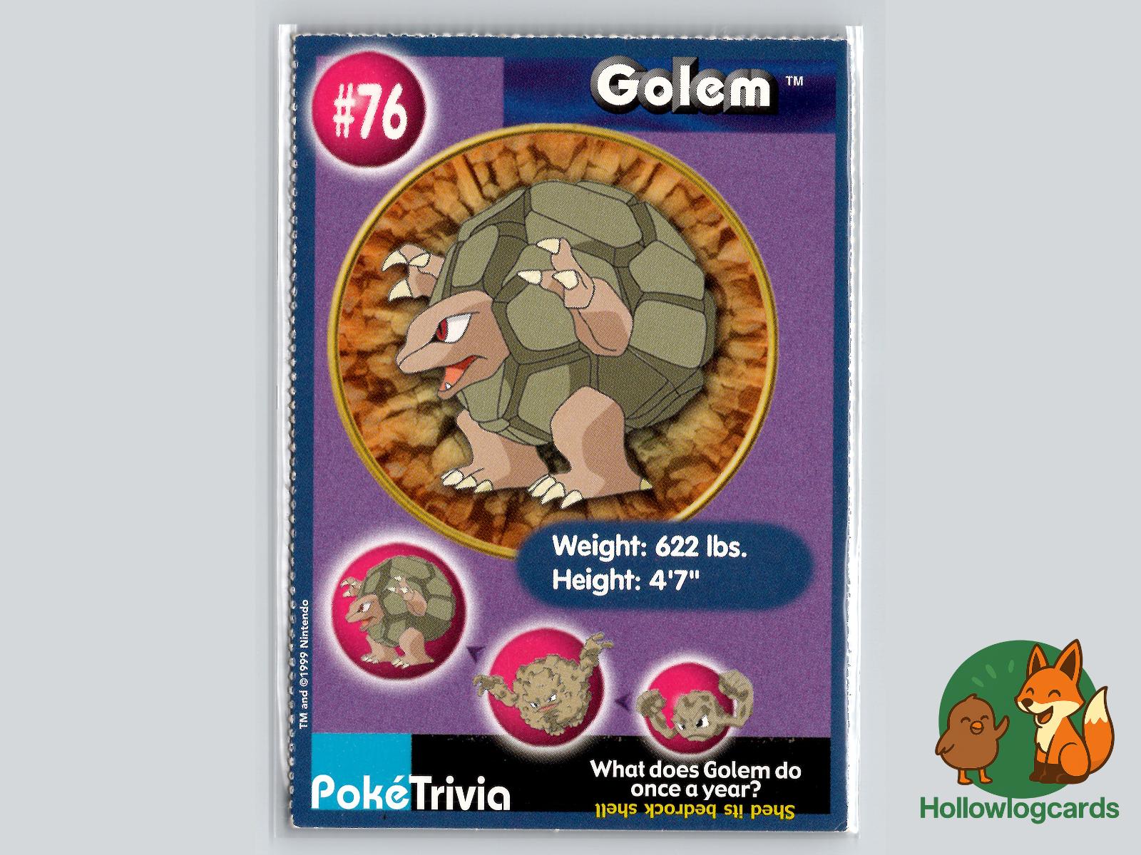 Golem (76) Pokémon Card