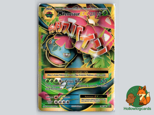 M Venusaur EX (100/108) - Evolutions Pokémon Card