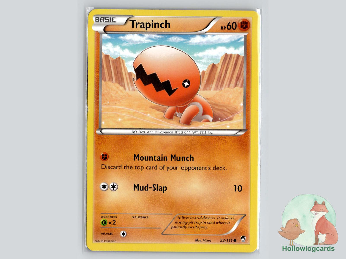 Trapinch (53/111) - Furious Fists Pokémon Card