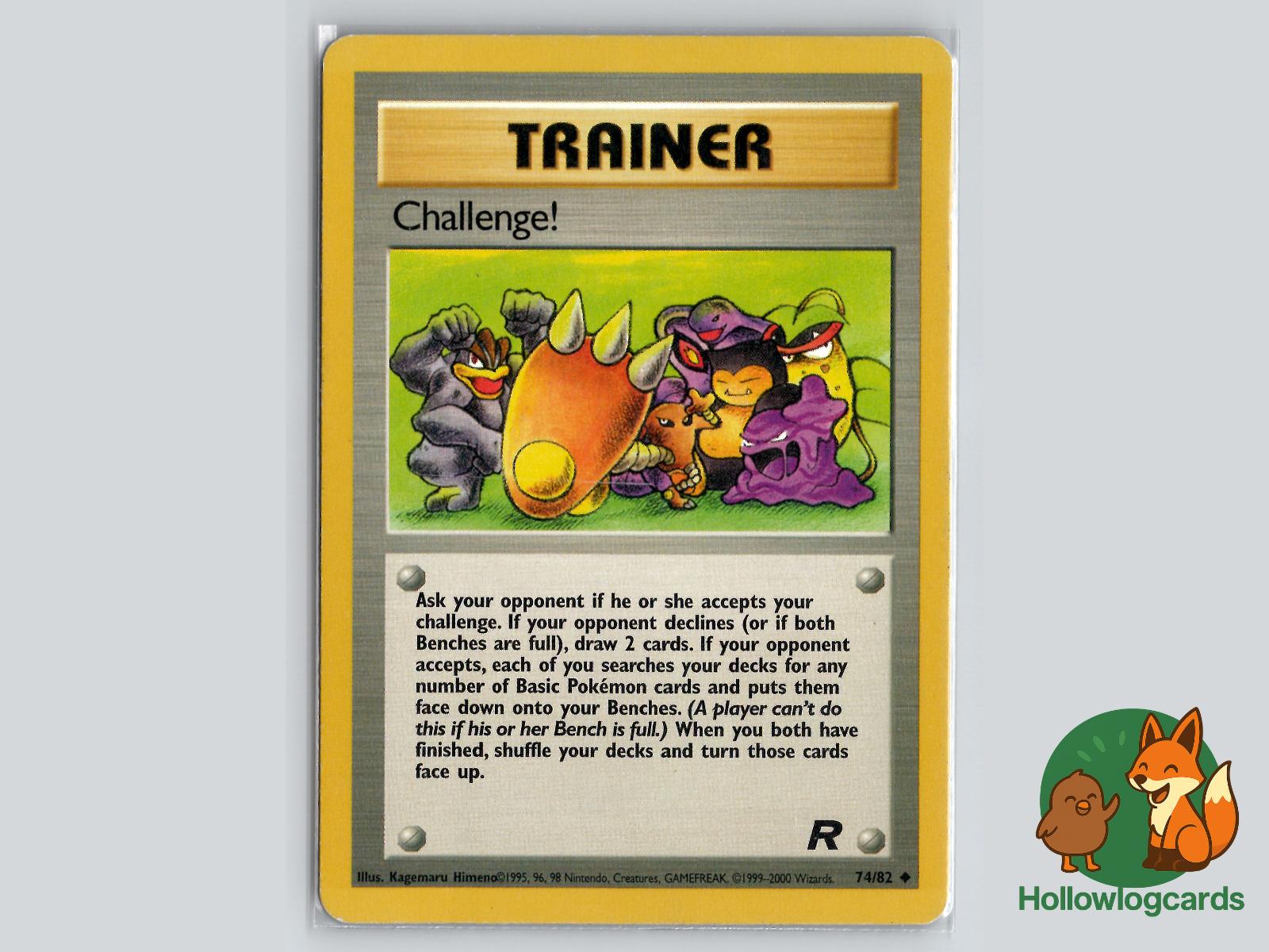 Challenge! (74/82) - Team Rocket Pokémon Card