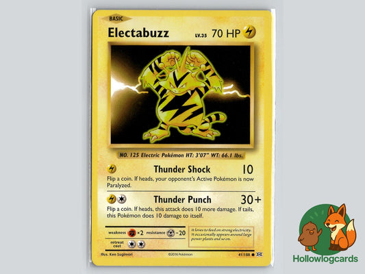 Electabuzz (41/108) - Evolutions Pokémon Card