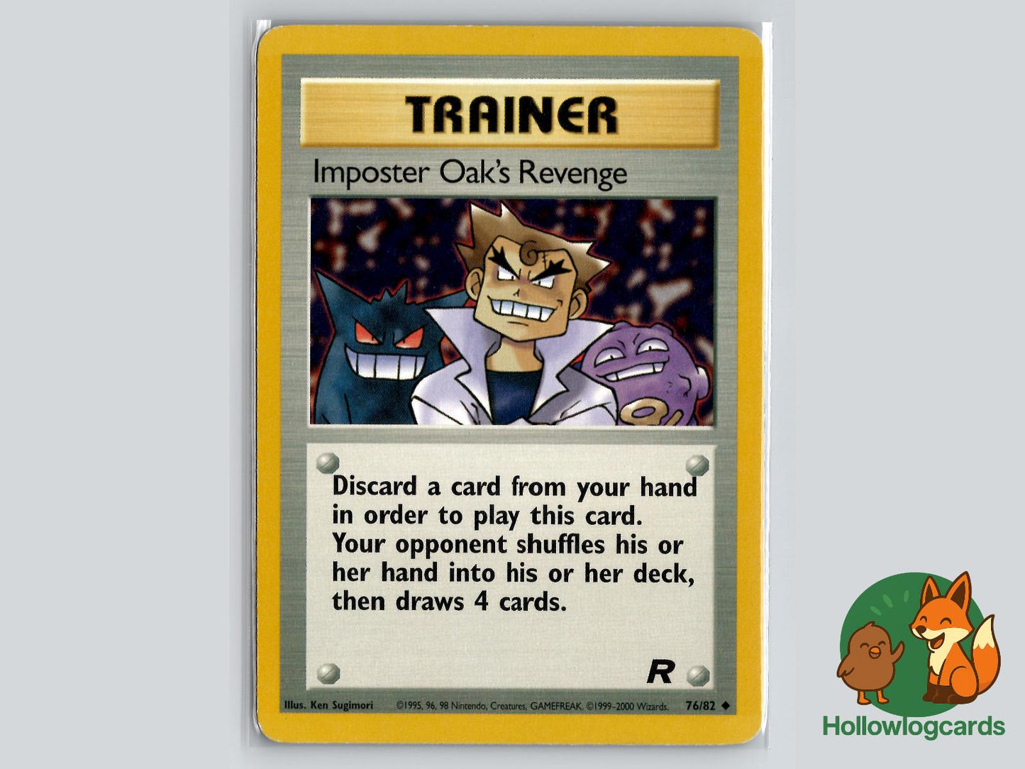 Imposter Oak's Revenge (76/82) - Team Rocket Pokémon Card