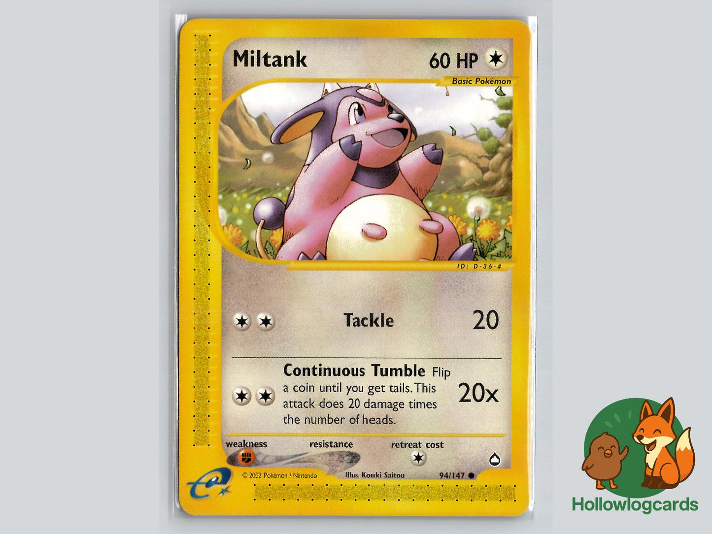 Miltank (94/147) - Aquapolis Pokémon Card