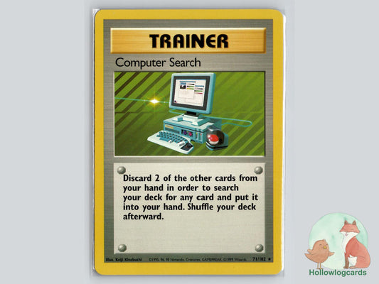 Computer Search (71/102) - Base Pokémon Card