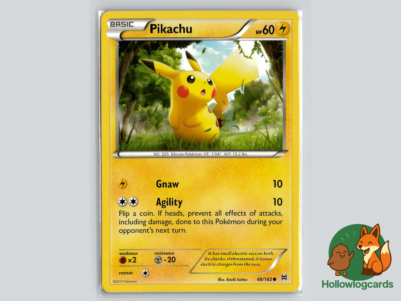 Pikachu (48/162) - BREAKthrough Pokémon Card