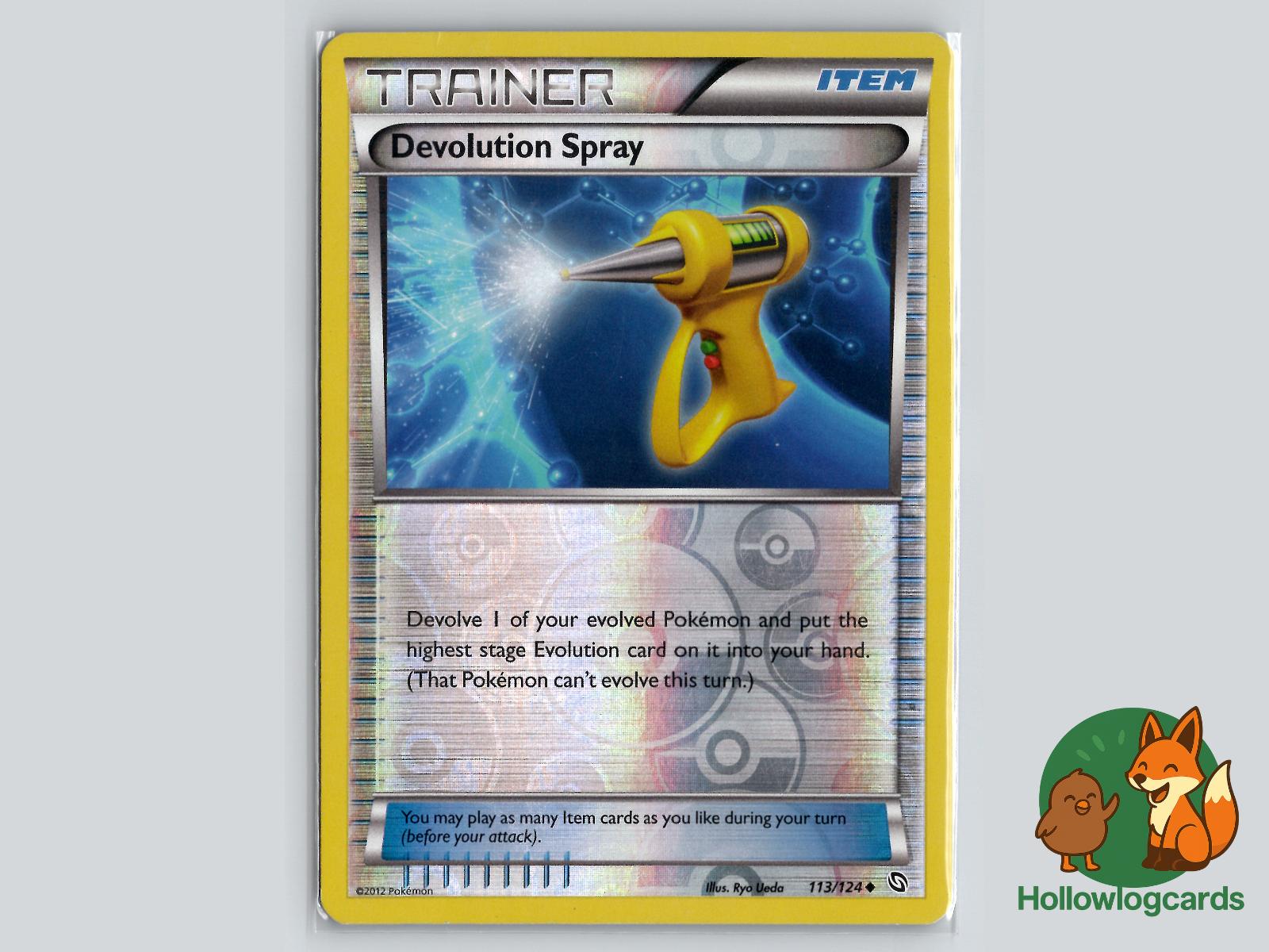 Devolution Spray (113/124) - Dragons Exalted Pokémon Card