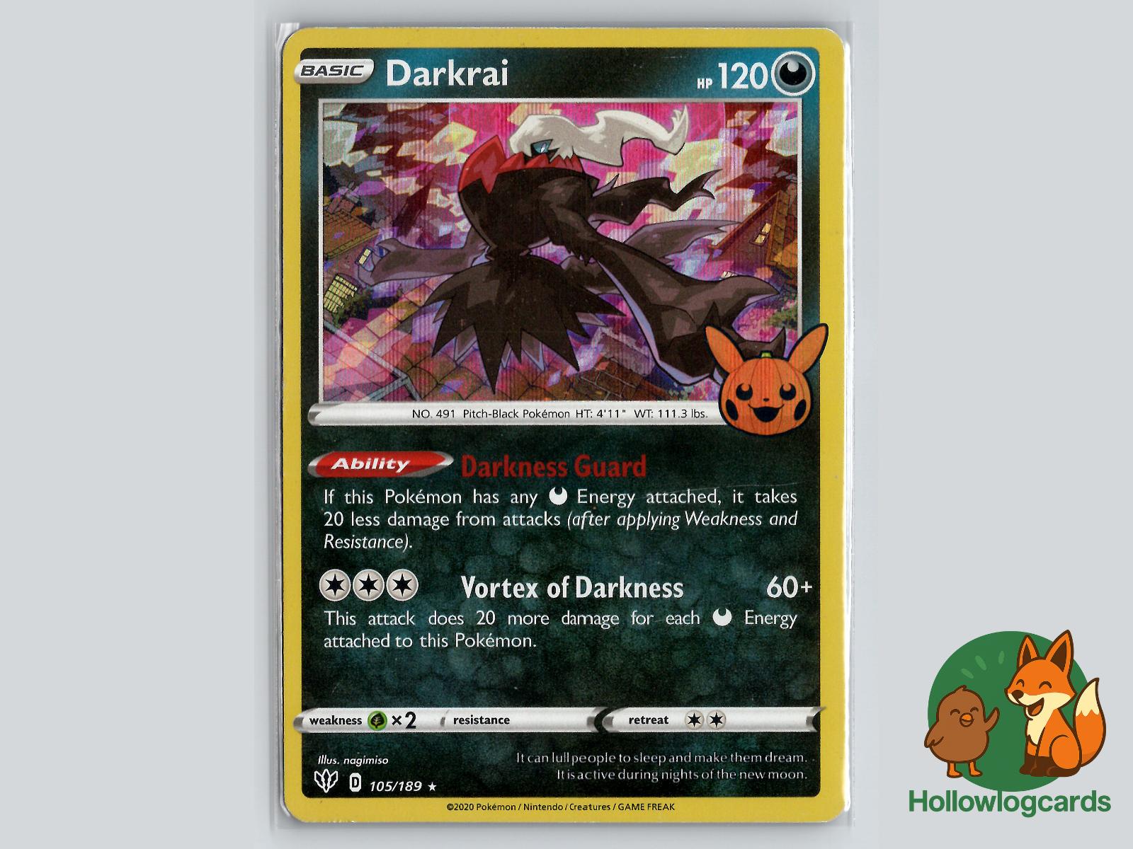 Darkrai (105/189) Pokémon Card