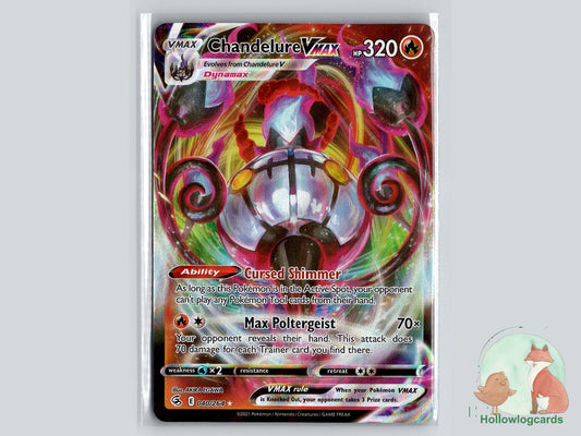 Chandelure VMAX (040/264) - Fusion Strike Pokémon Card
