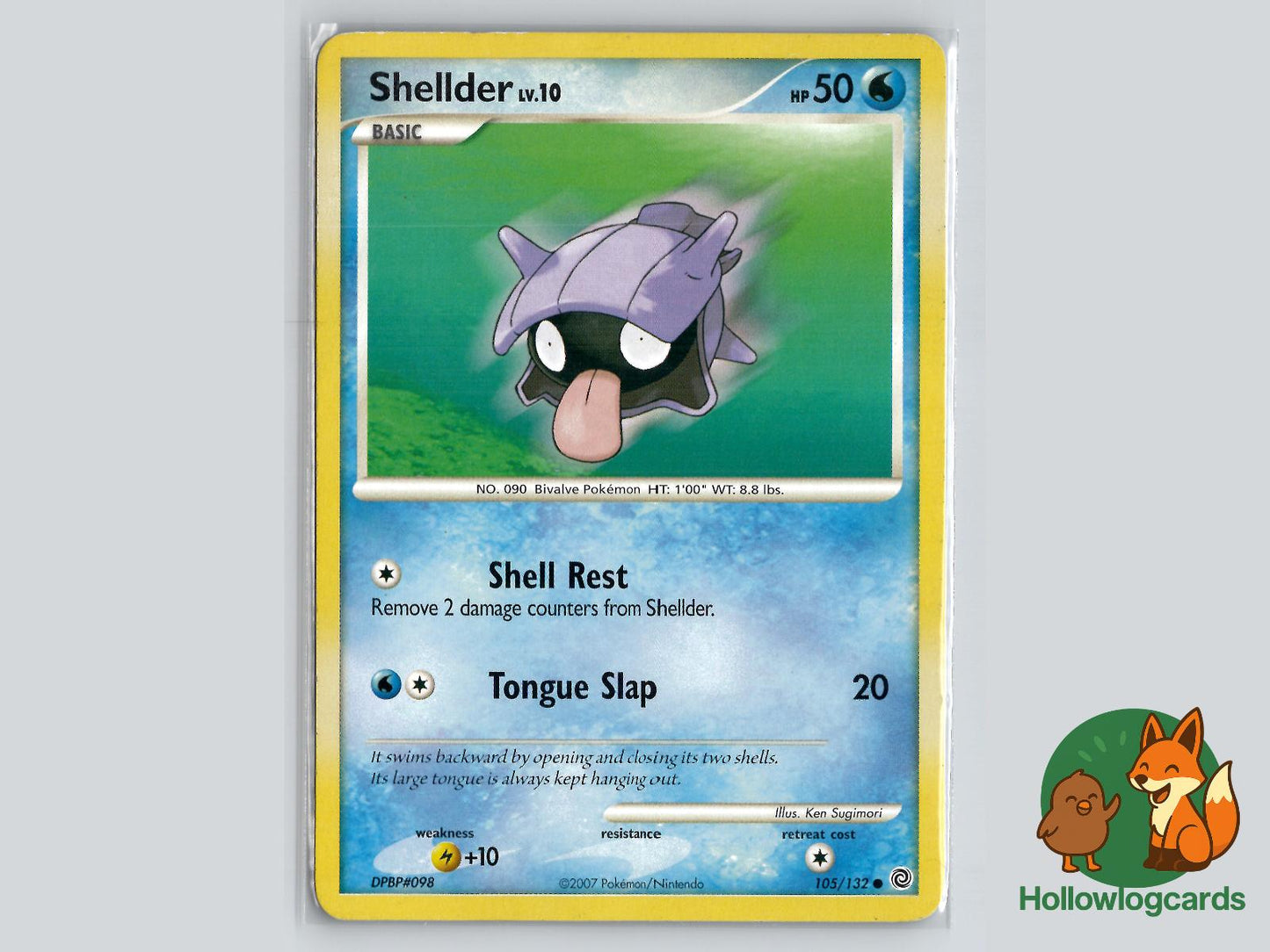 Shellder (105/132) - Secret Wonders Pokémon Card