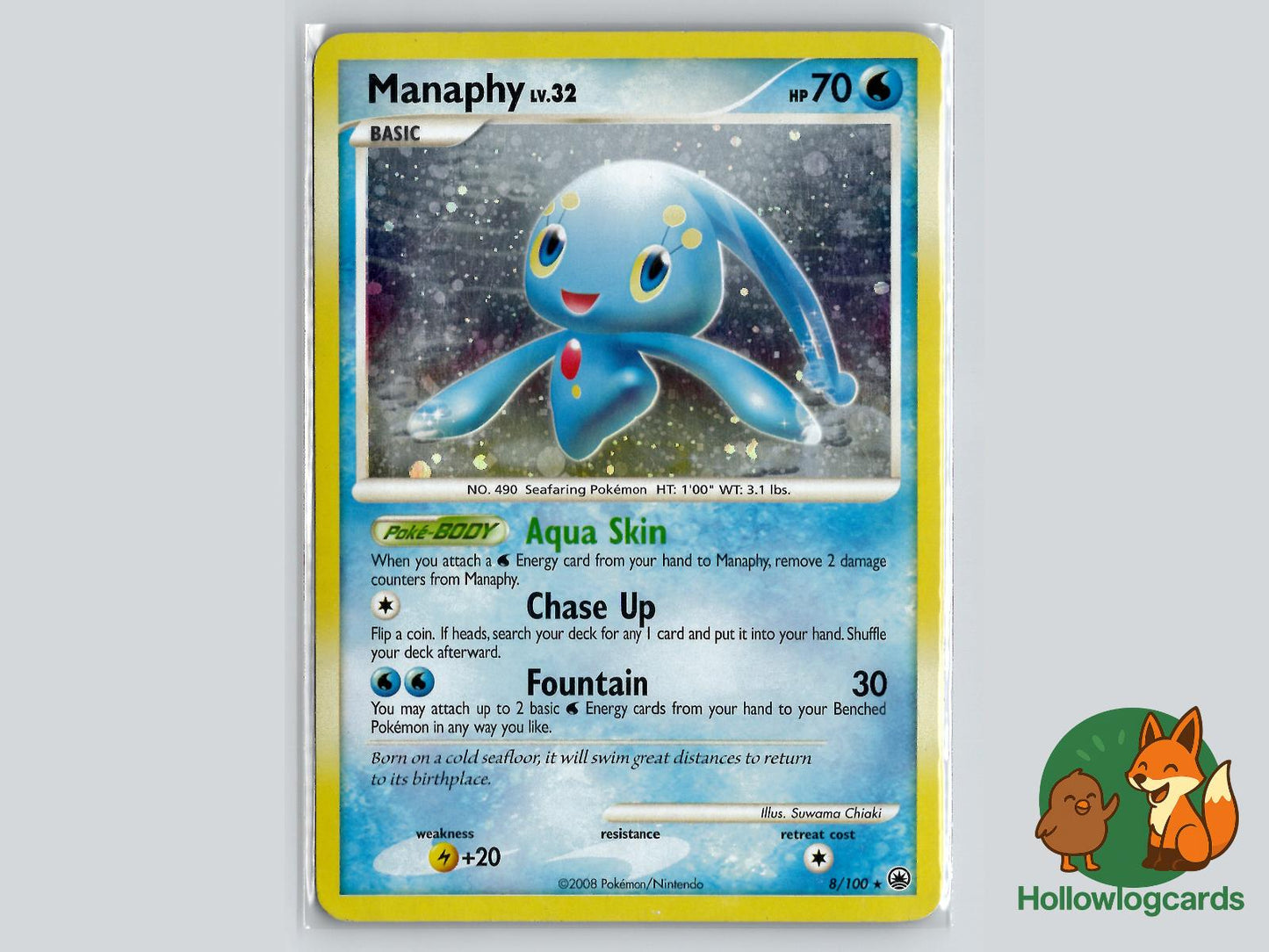 Manaphy (8/100) - Majestic Dawn Pokémon Card