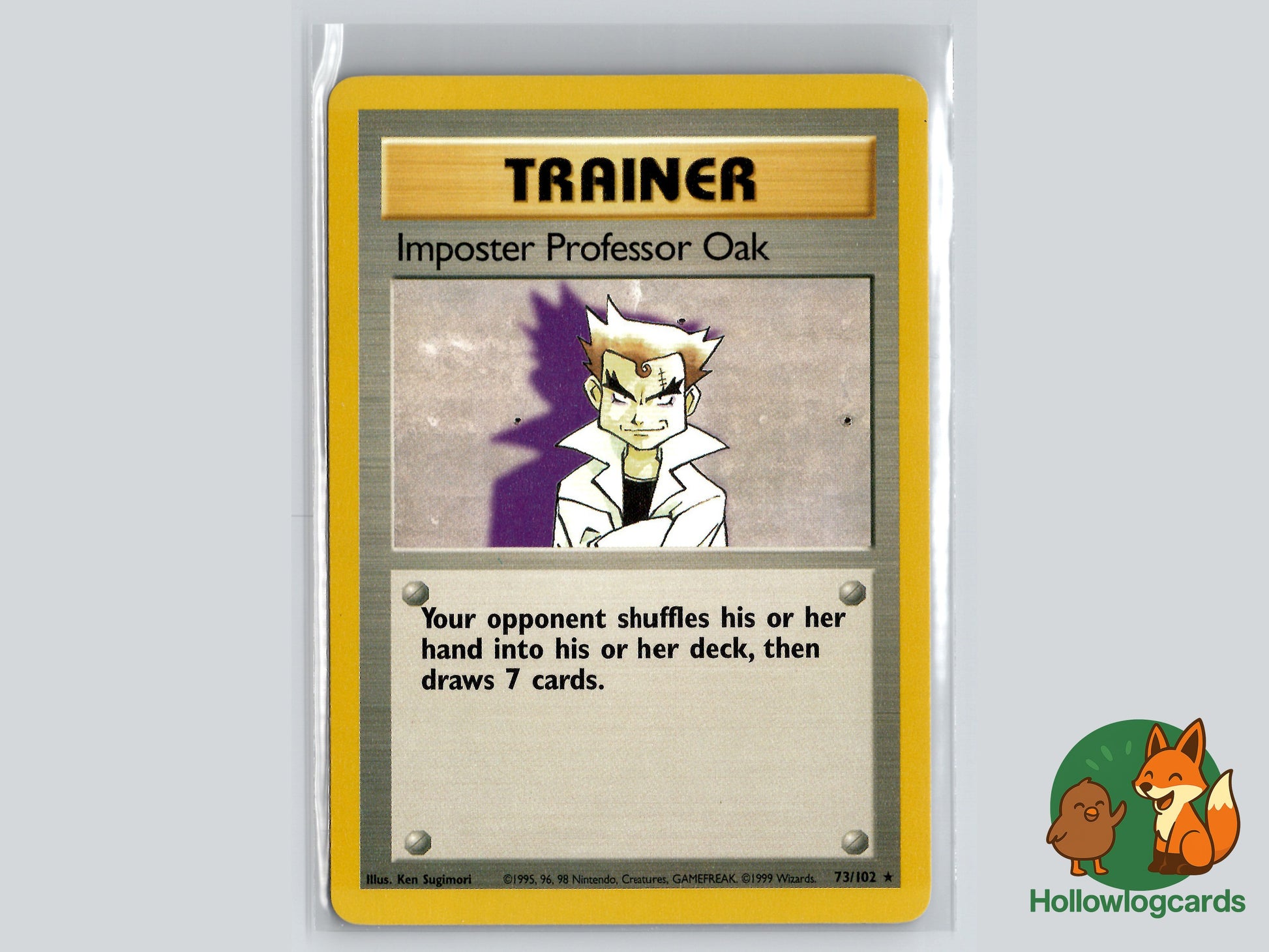 Image of Imposter Professor Oak Base Set (BS) #73