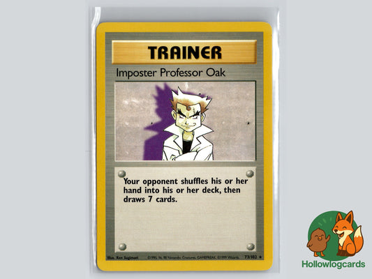 Image of Imposter Professor Oak Base Set (BS) #73