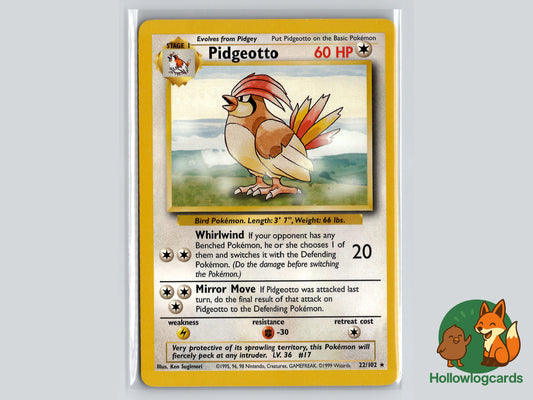 Image of Pidgeotto Base Set (BS) #22