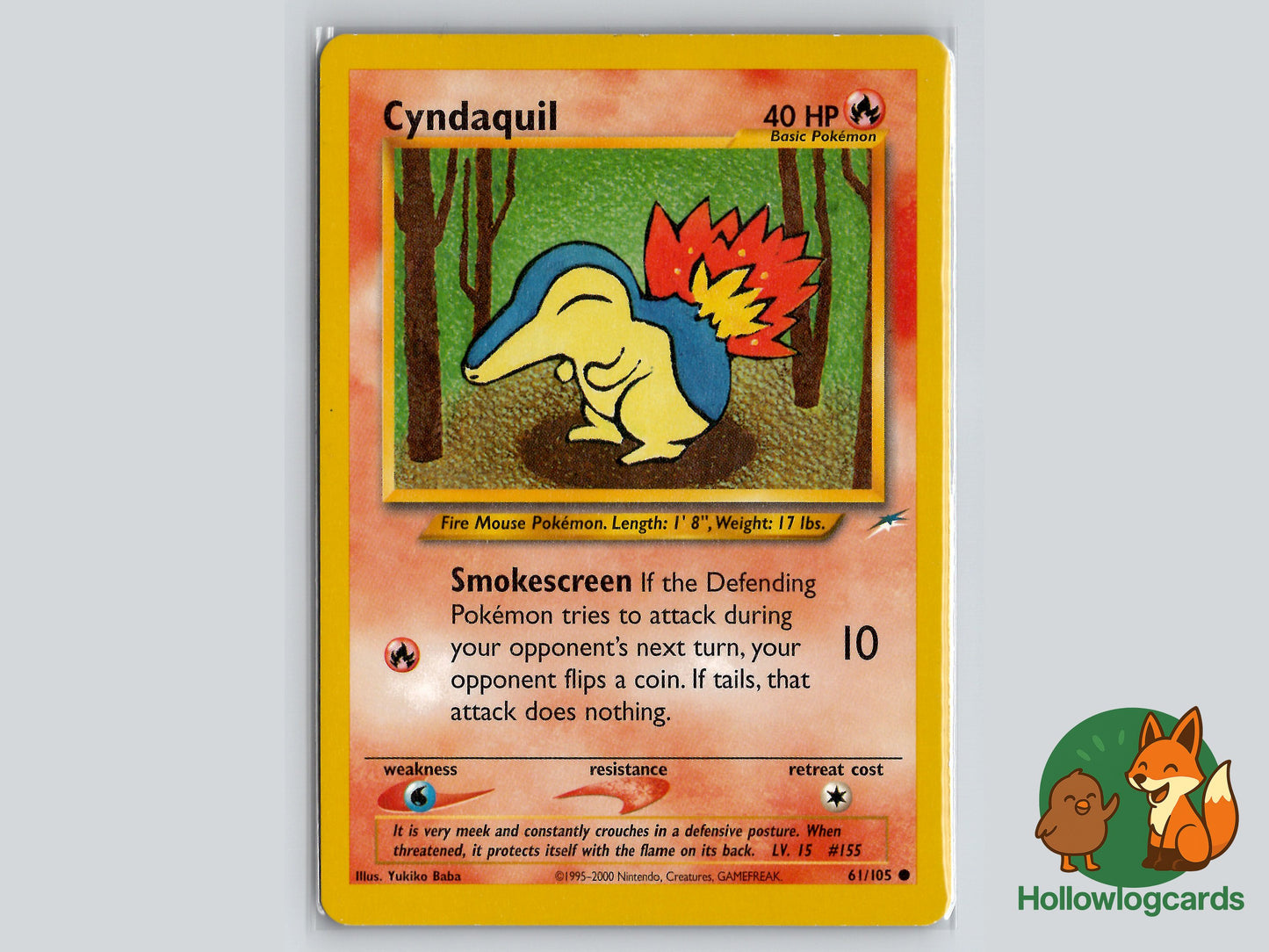 Image of Cyndaquil Neo Destiny (N4) #61
