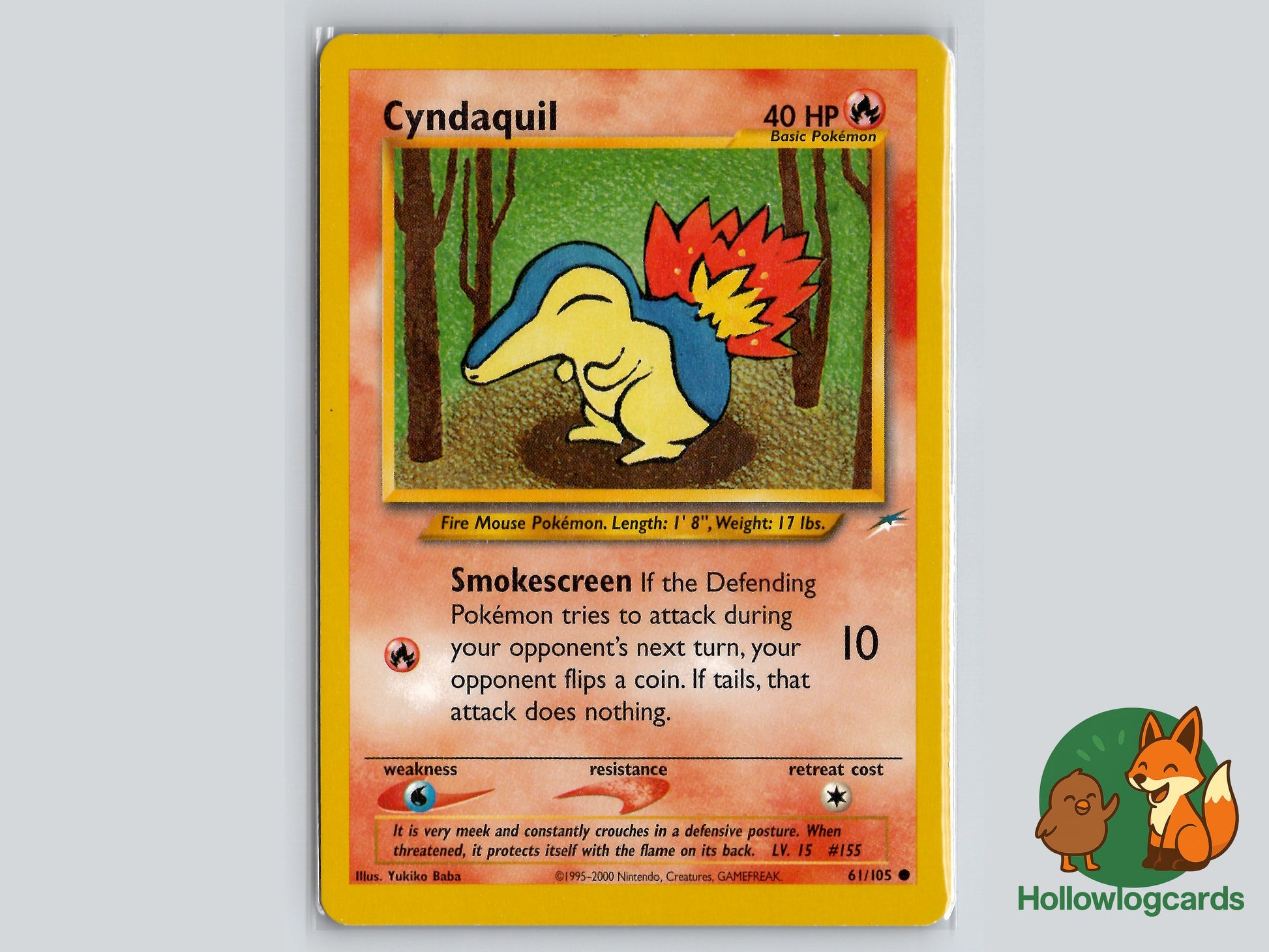 Image of Cyndaquil Neo Destiny (N4) #61