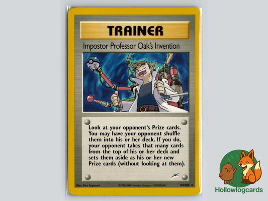Image of Impostor Professor Oaks Invention Neo Destiny (N4) #94