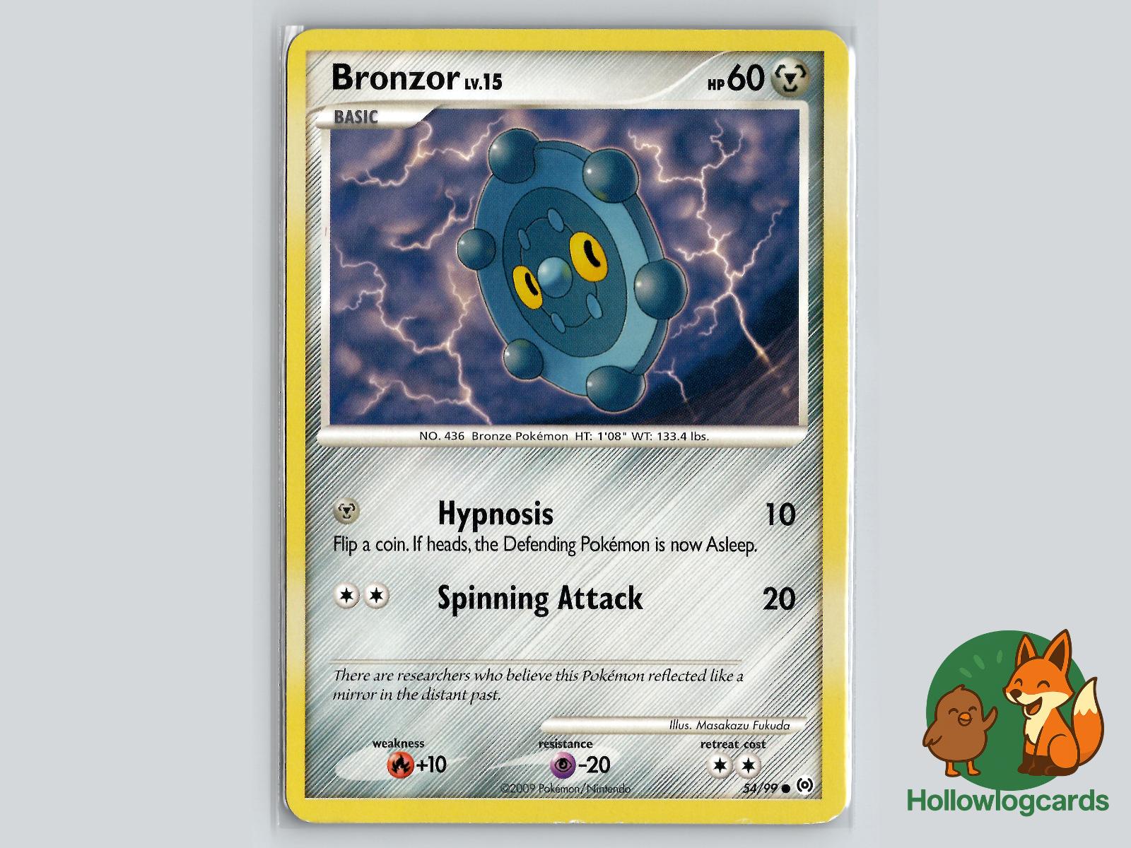 Bronzor (54/99) - Arceus Pokémon Card