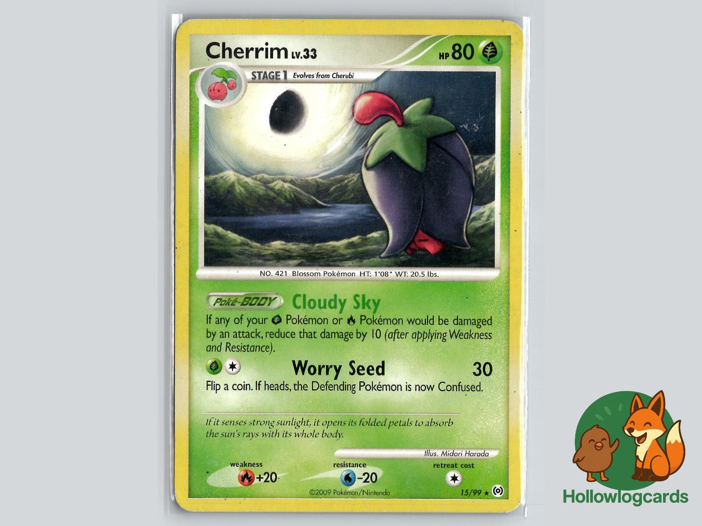 Cherrim (15/99) - Arceus Pokémon Card