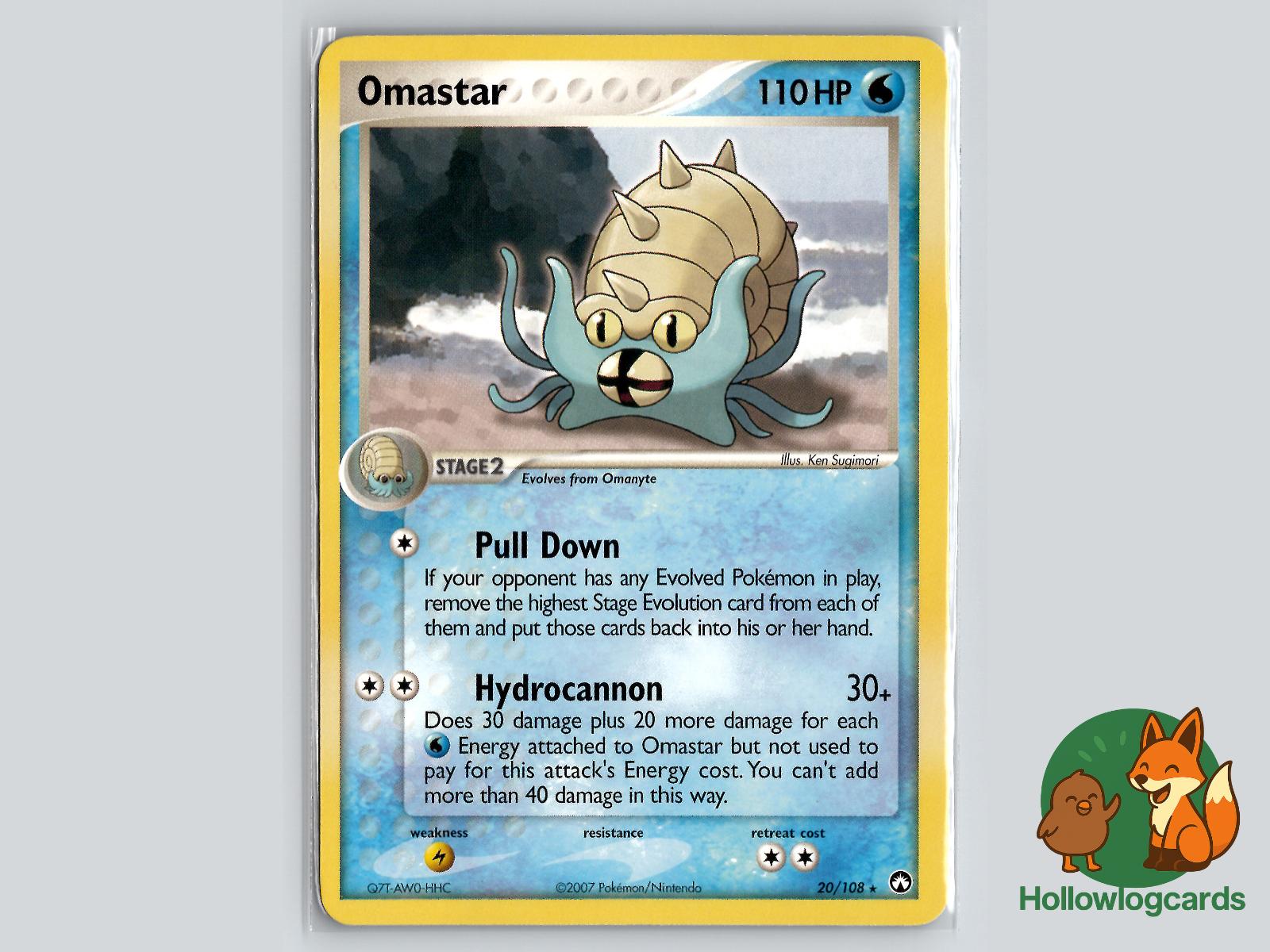Omastar (20/108) - Power Keepers Pokémon Card