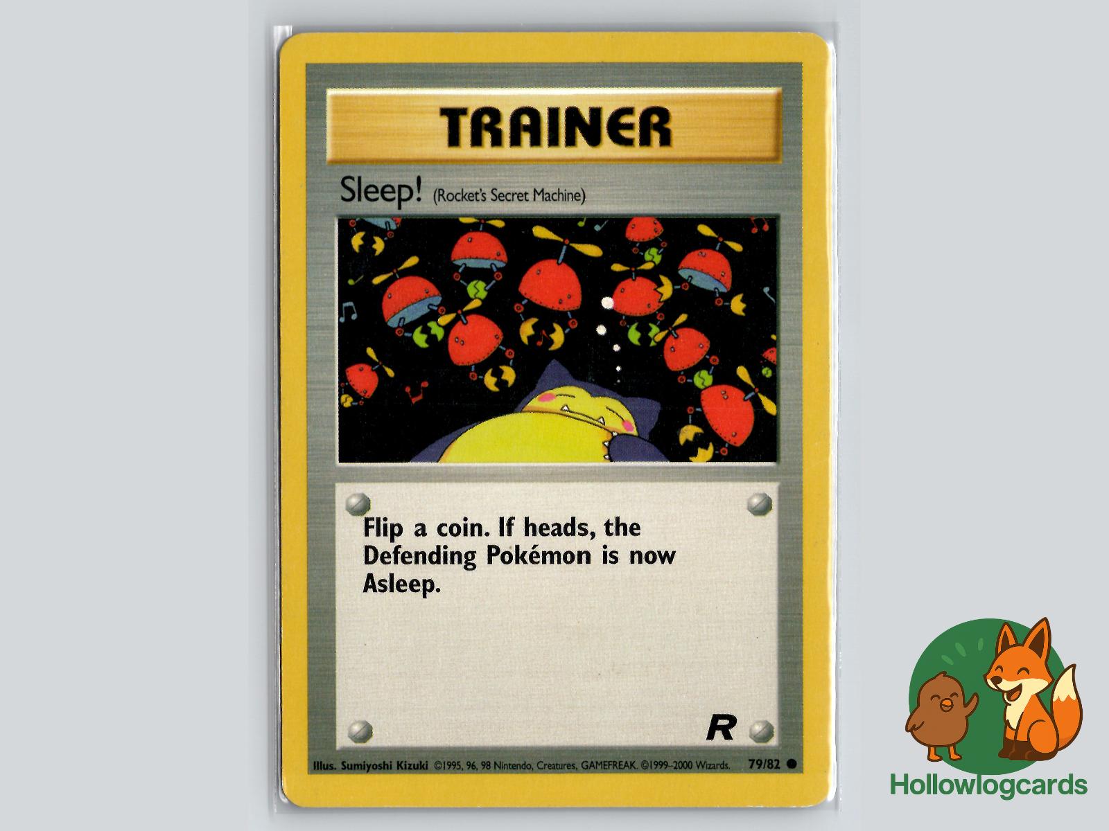 Sleep! (79/82) - Team Rocket Pokémon Card