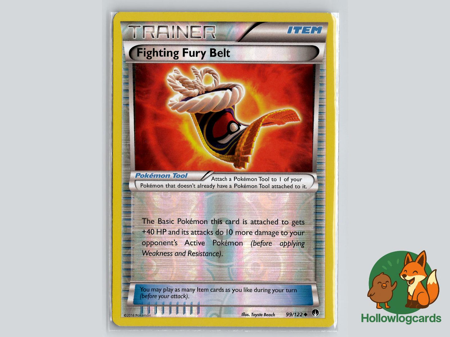 Fighting Fury Belt (99/122) - BREAKpoint Pokémon Card