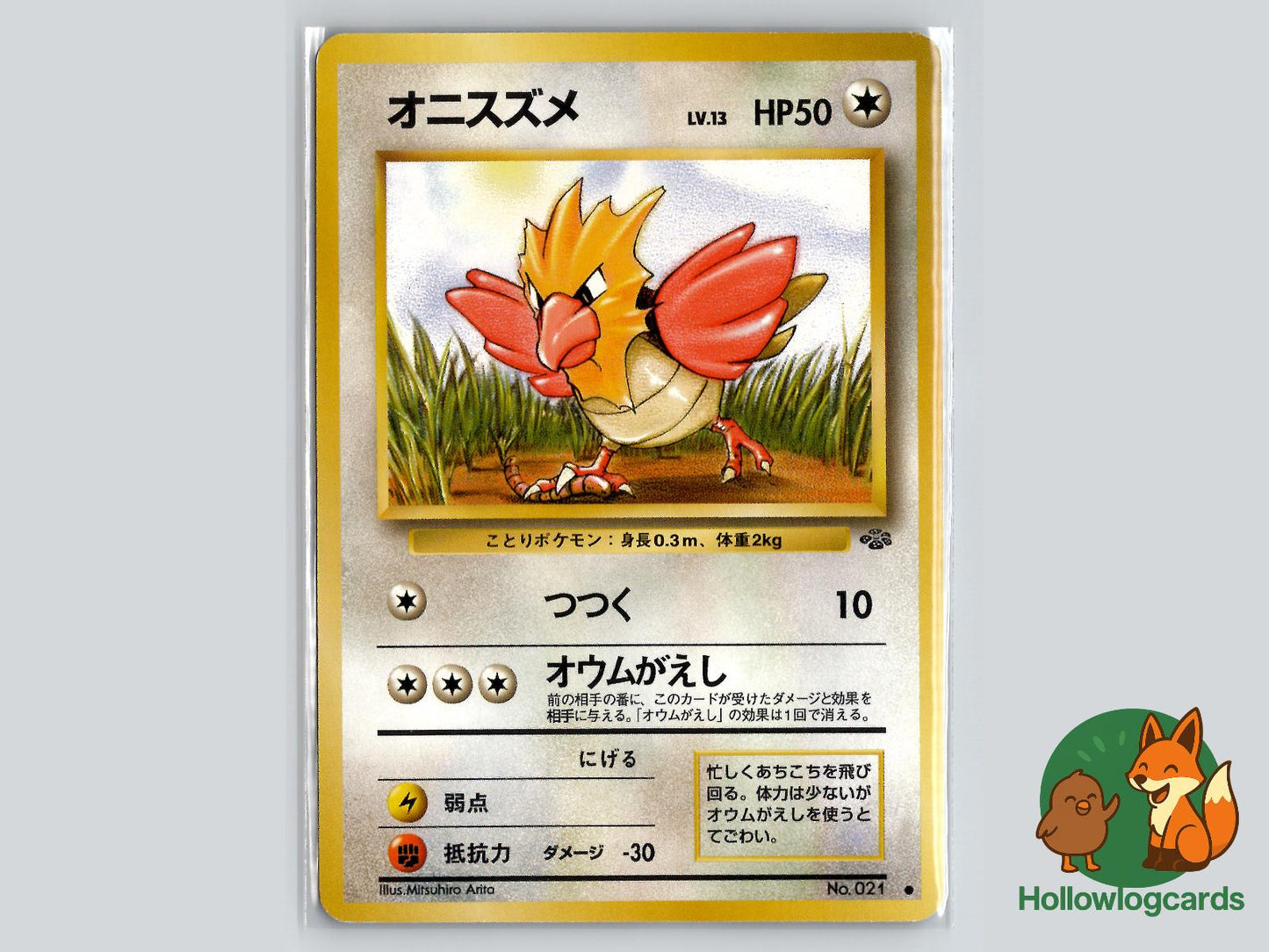 Spearow - Jungle Pokémon Card