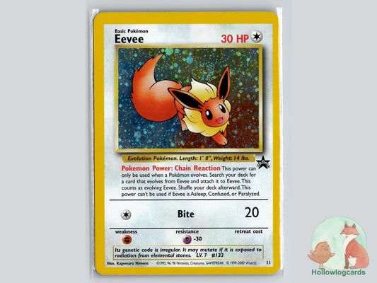 Eevee (11) - Wizards Black Star Promos Pokémon Card