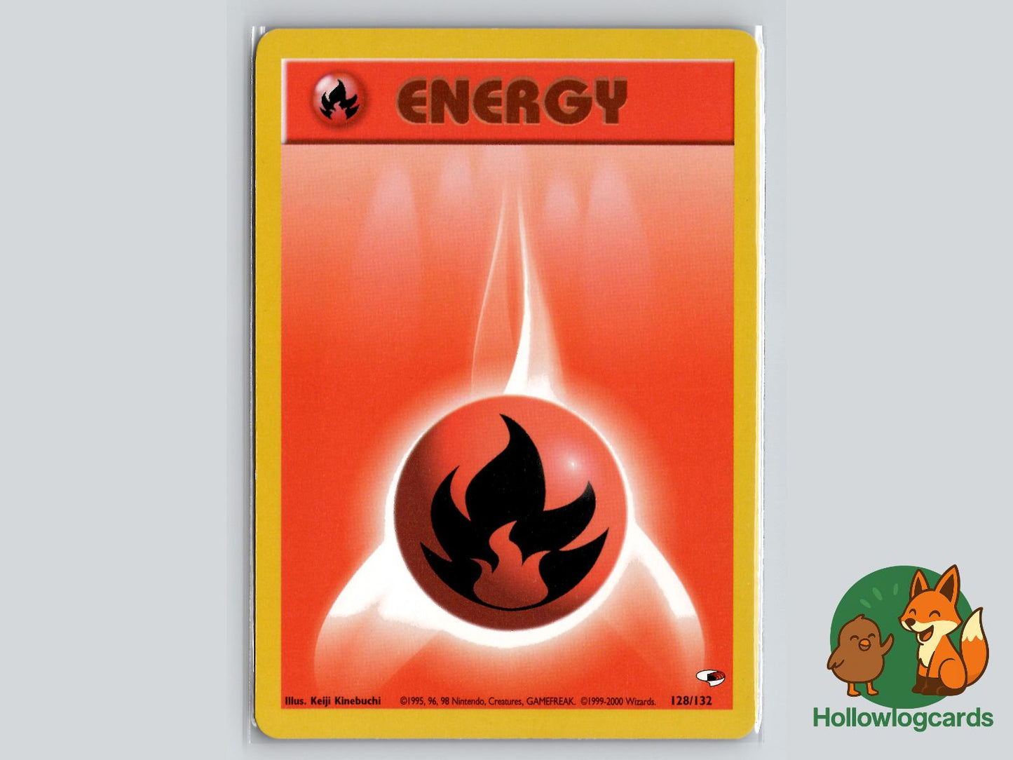 Fire Energy (128/132) - Gym Heroes Pokémon Card